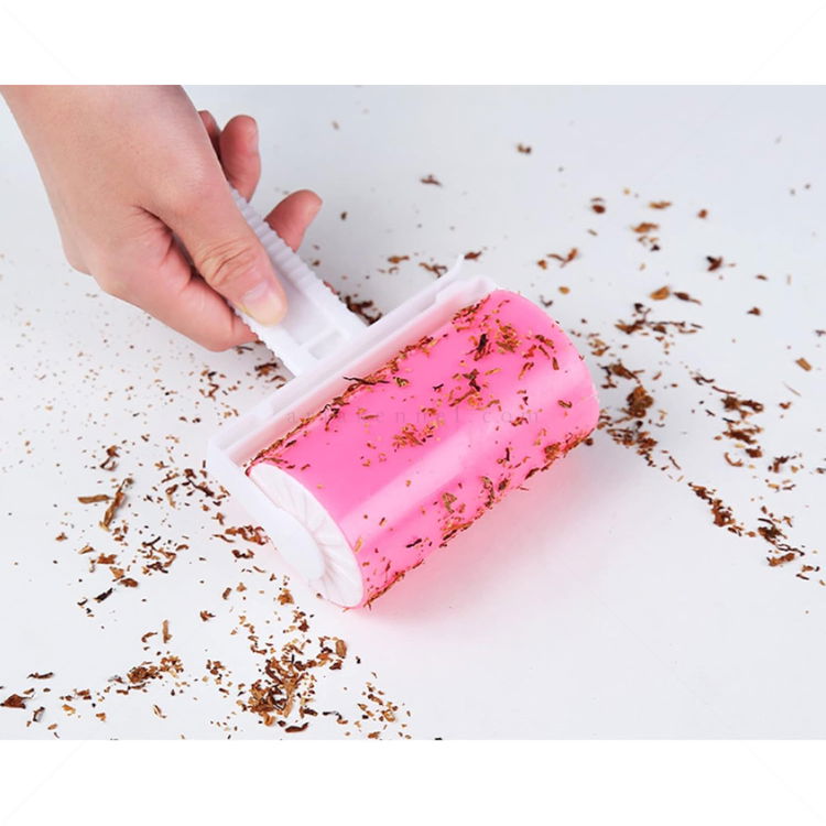 Силиконов ролер за обиране на косми IMAC, розов