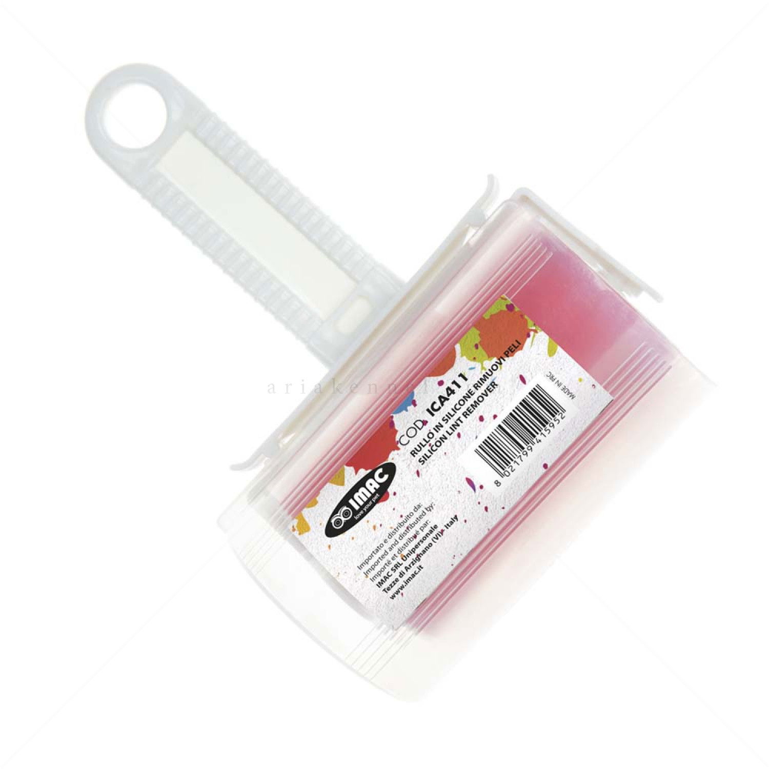 Силиконов ролер за обиране на косми IMAC, розов