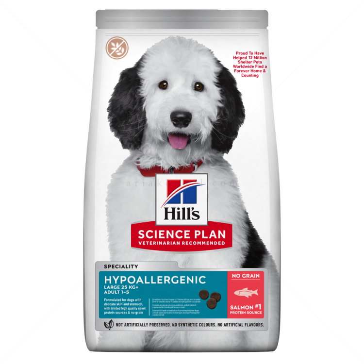 HILL’S SP Hypoallergenic 12 кг Adult Adult Large Breed Salmon