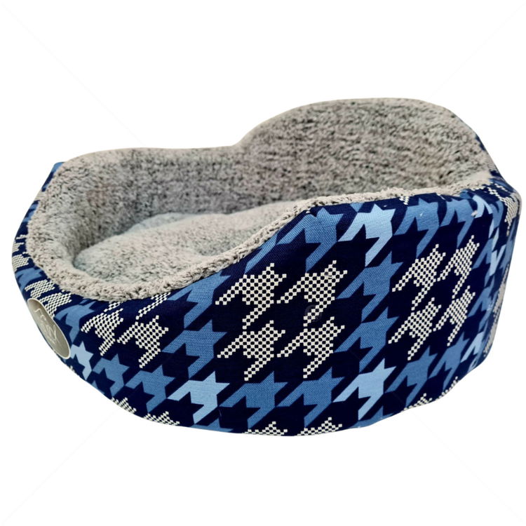 JANEX Овално легло S, синьо