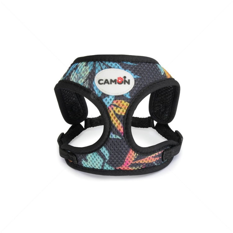 Мрежест нагръдник с повод CAMON Mini, шарен