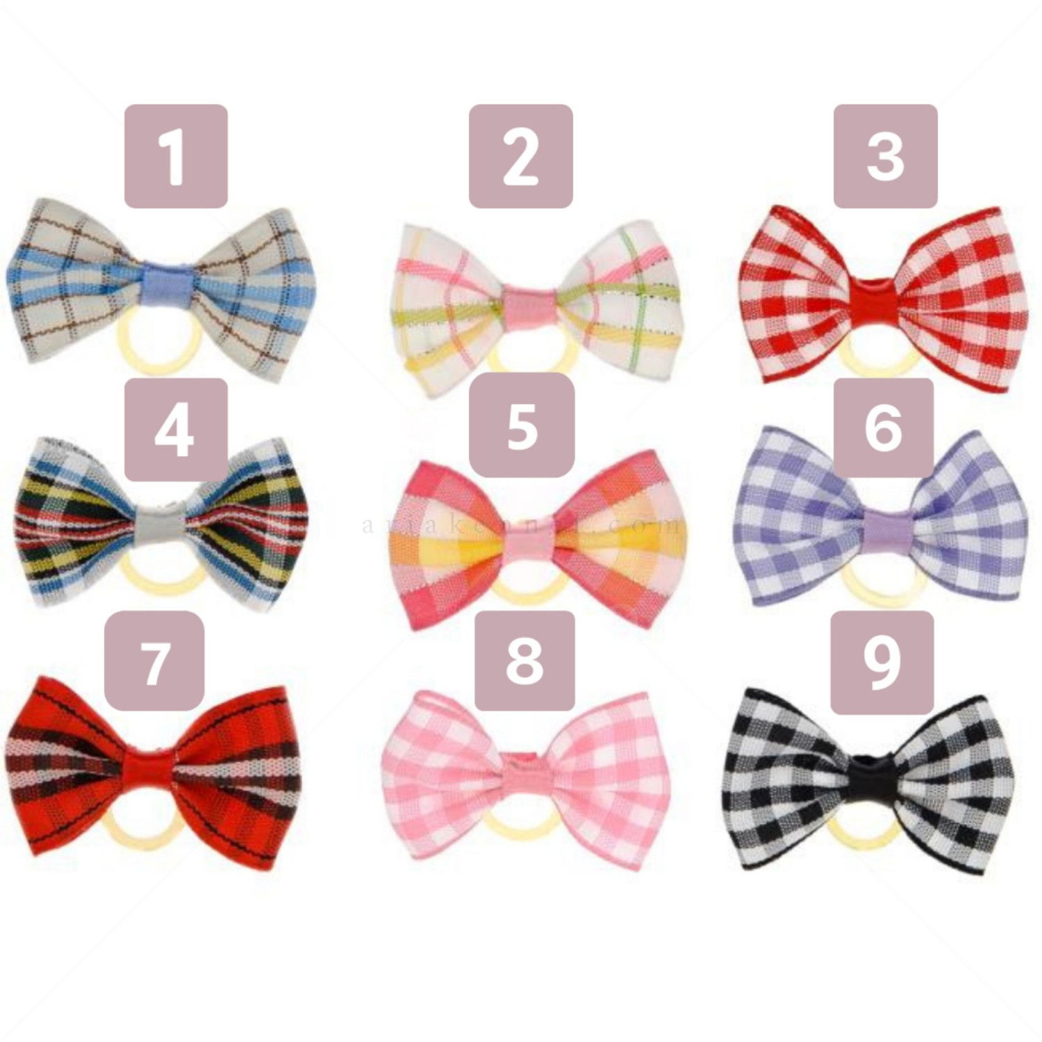 FERRIBIELLA Цветни панделки, каре, 1 брой