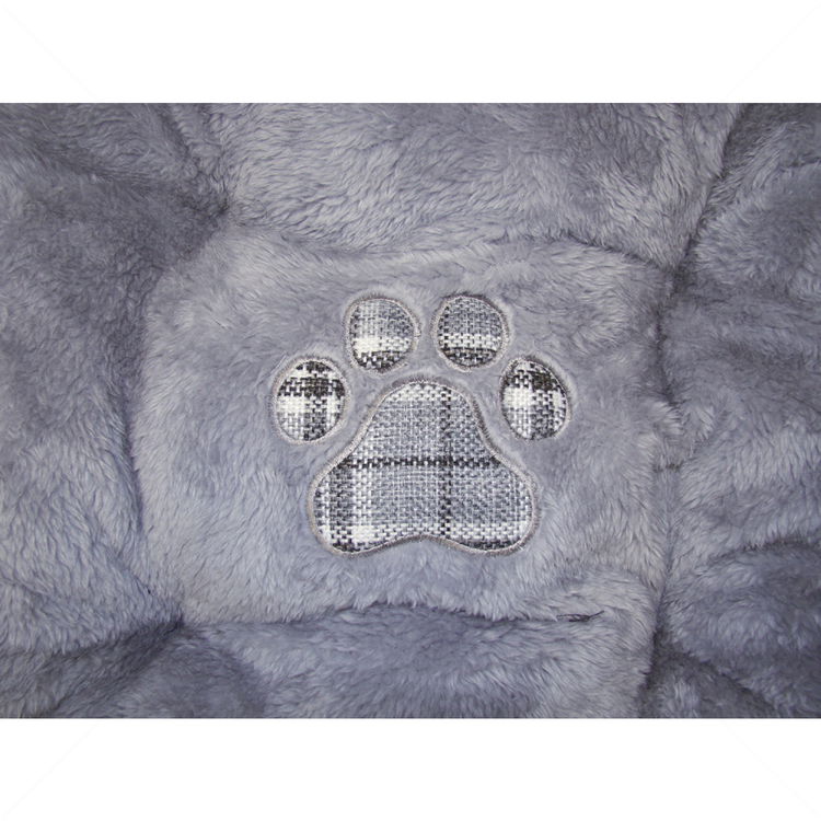 NOBBY Легло кръг Kapu – сиво каре