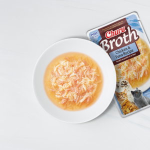 Пилешки бульон с риба тон INABA Ciao Broth