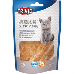 Филенца със сьомга TRIXIE Junior Salmon Clouds 40 гр за малки котенца