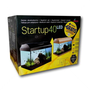 Оборудван правоъгълен аквариум DIVERSA Startup 40 LED Expert