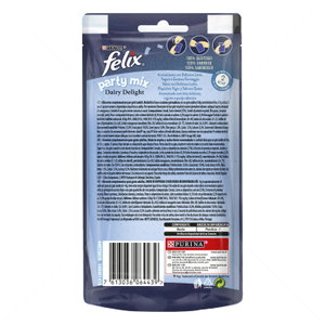Микс от хапки, обогатени с мляко FELIX Party Mix 60 гр Dairy Delight