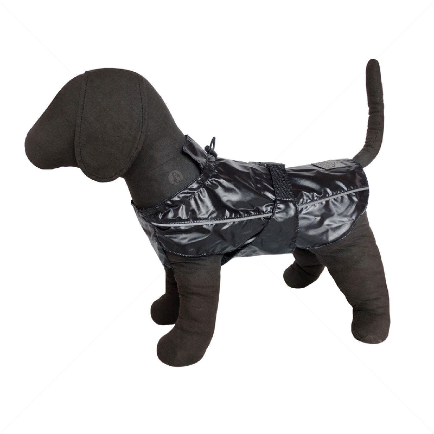 Черен дъждобран, размер S, HAPPY PUPPY