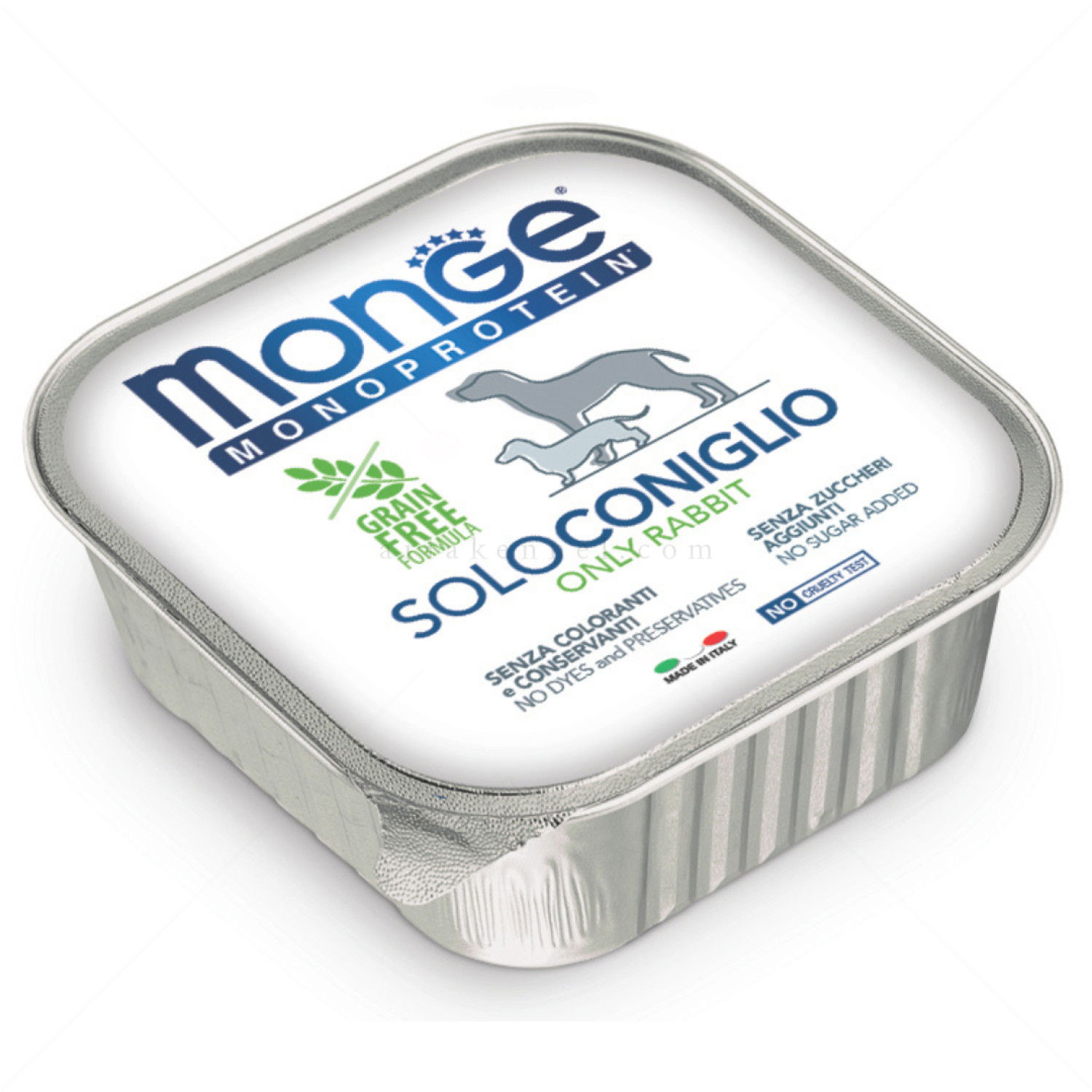 Пастет със 100% заешко месо MONGE Superpremium Monoprotein Terrine Adult Rabbit