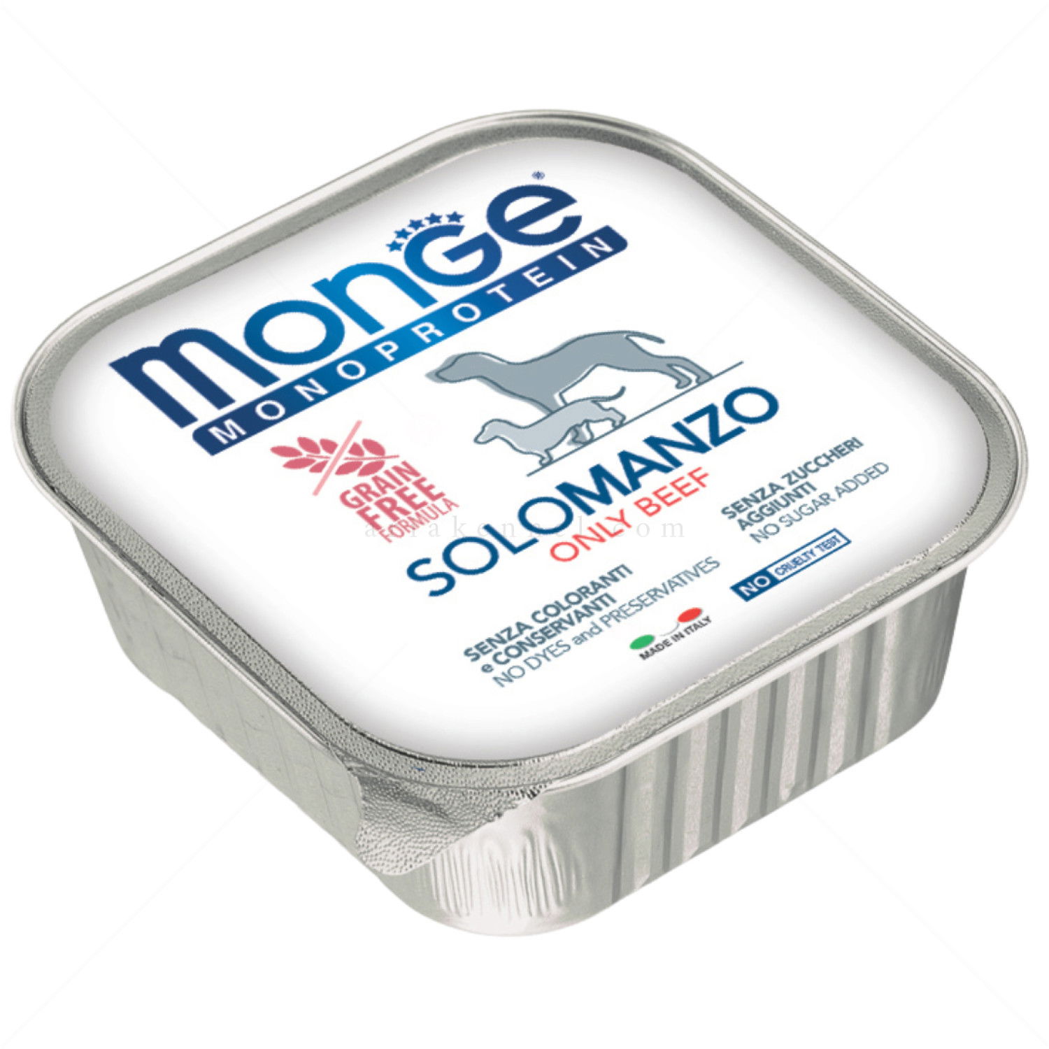 Пастет със 100% телешко месо MONGE Superpremium Monoprotein Terrine Adult Beef
