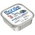 Пастет с агнешко месо и боровинки MONGE Superpremium Monoprotein Terrine Adult Fruit Pate Lamb with blueberries