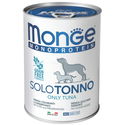 Консерва пастет със 100% риба тон MONGE Superpremium Monoprotein Dog Pate Adult Tuna