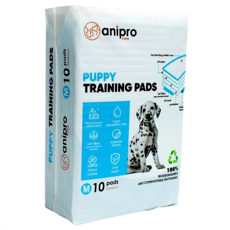 Хигиенни подложки/Пелени за кучета, размер M, ANIPRO