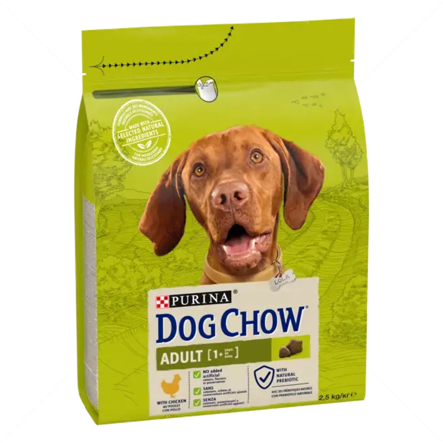 DOG CHOW 2.5 кг Adult Chicken