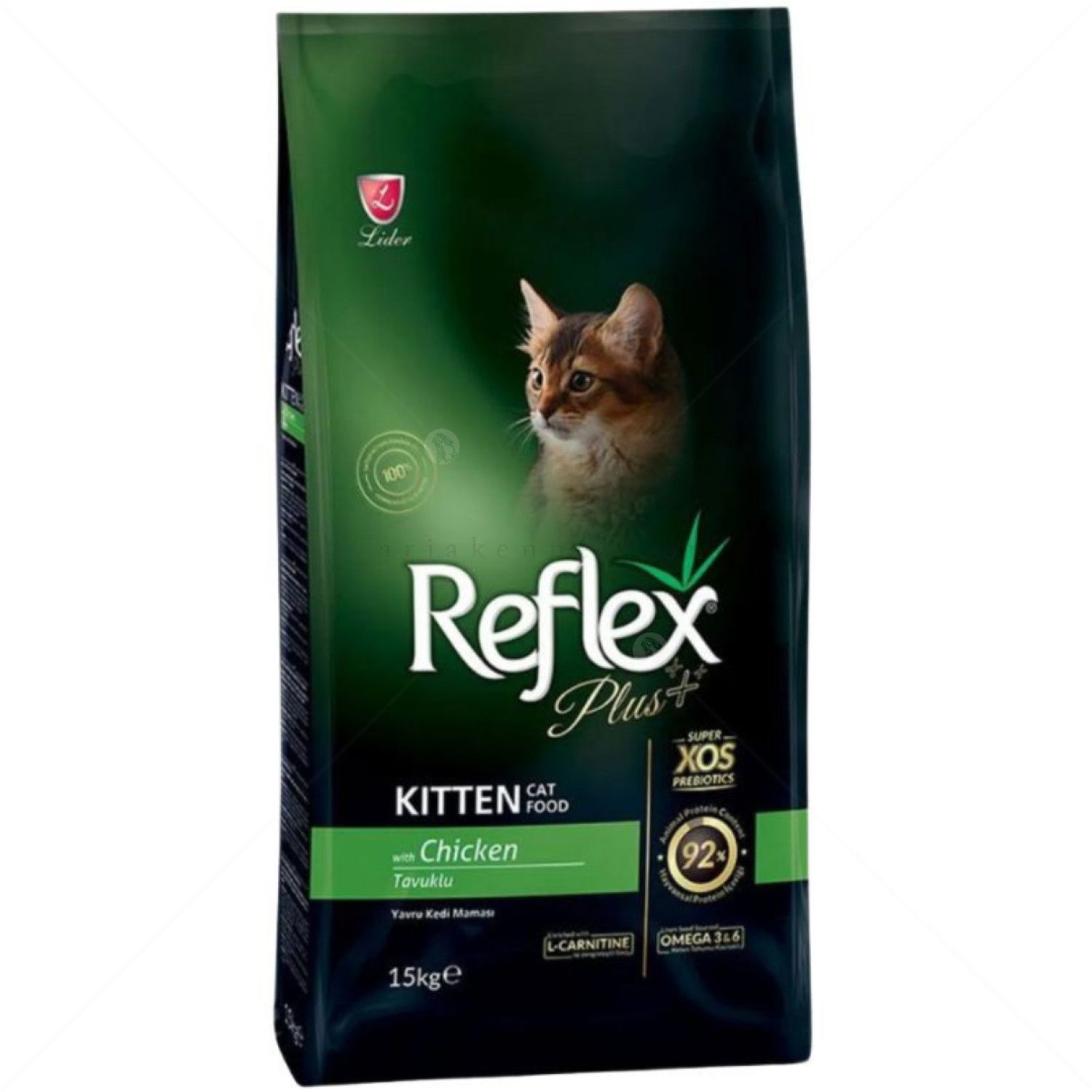 REFLEX PLUS 15 кг Kitten Chicken, с пилешко месо