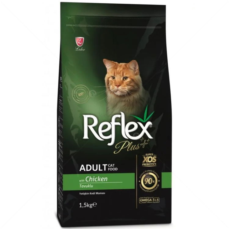 REFLEX PLUS 1.5 кг Adult Chicken, с пилешко месо