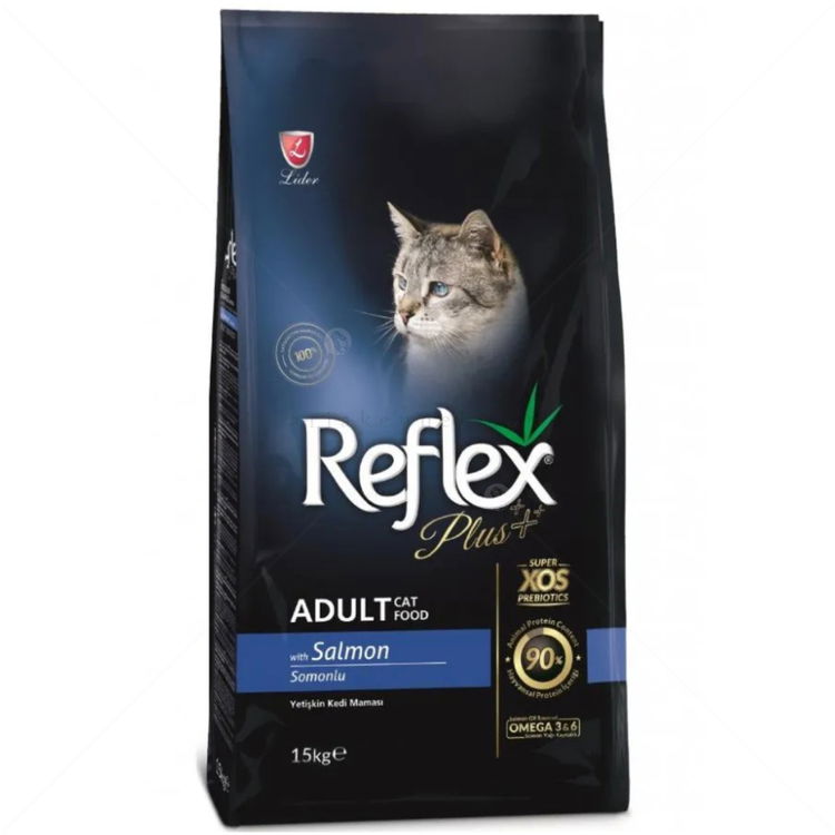 REFLEX PLUS 15 кг Adult Salmon, със сьомга