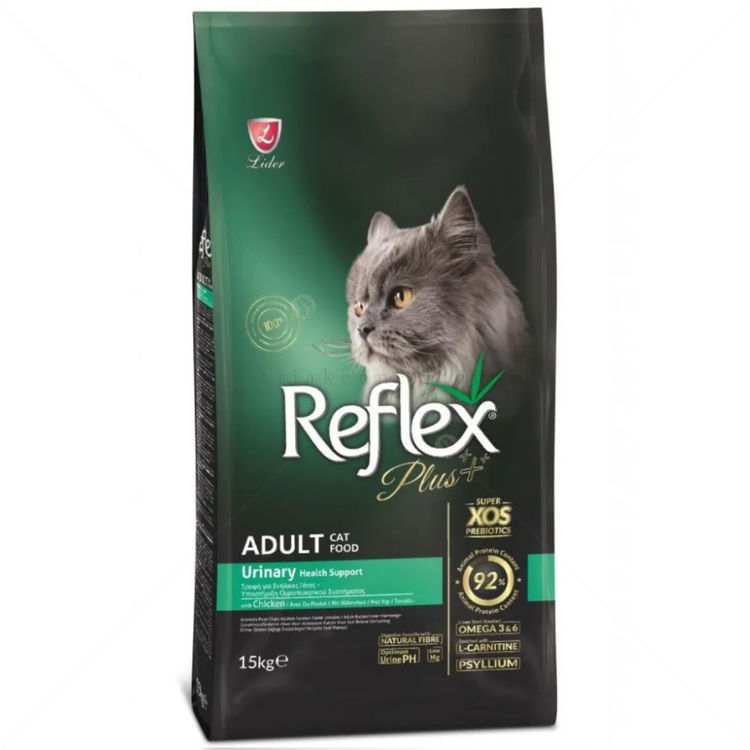 REFLEX PLUS 15 кг Urinary Chicken, с пилешко месо