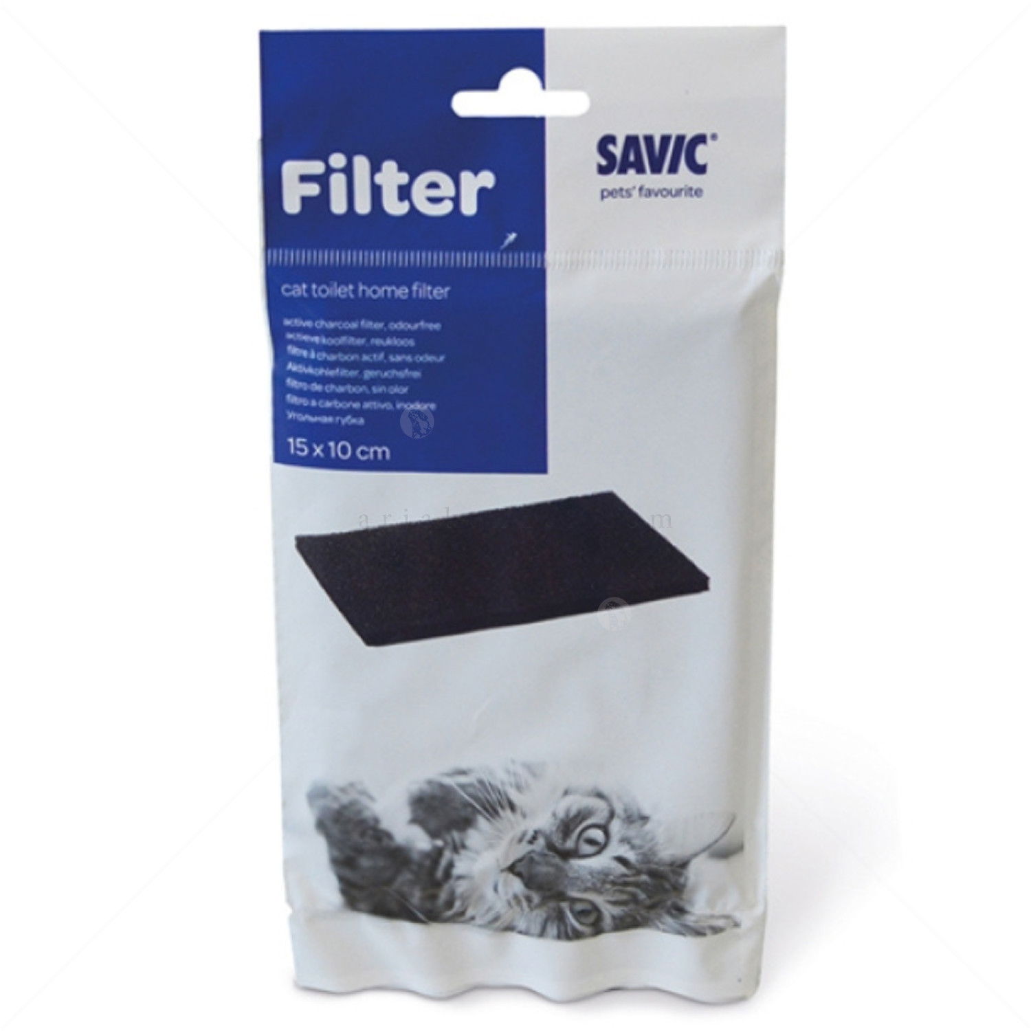 SAVIC Филтър с активен въглен за закрита котешка тоалетна Nestor