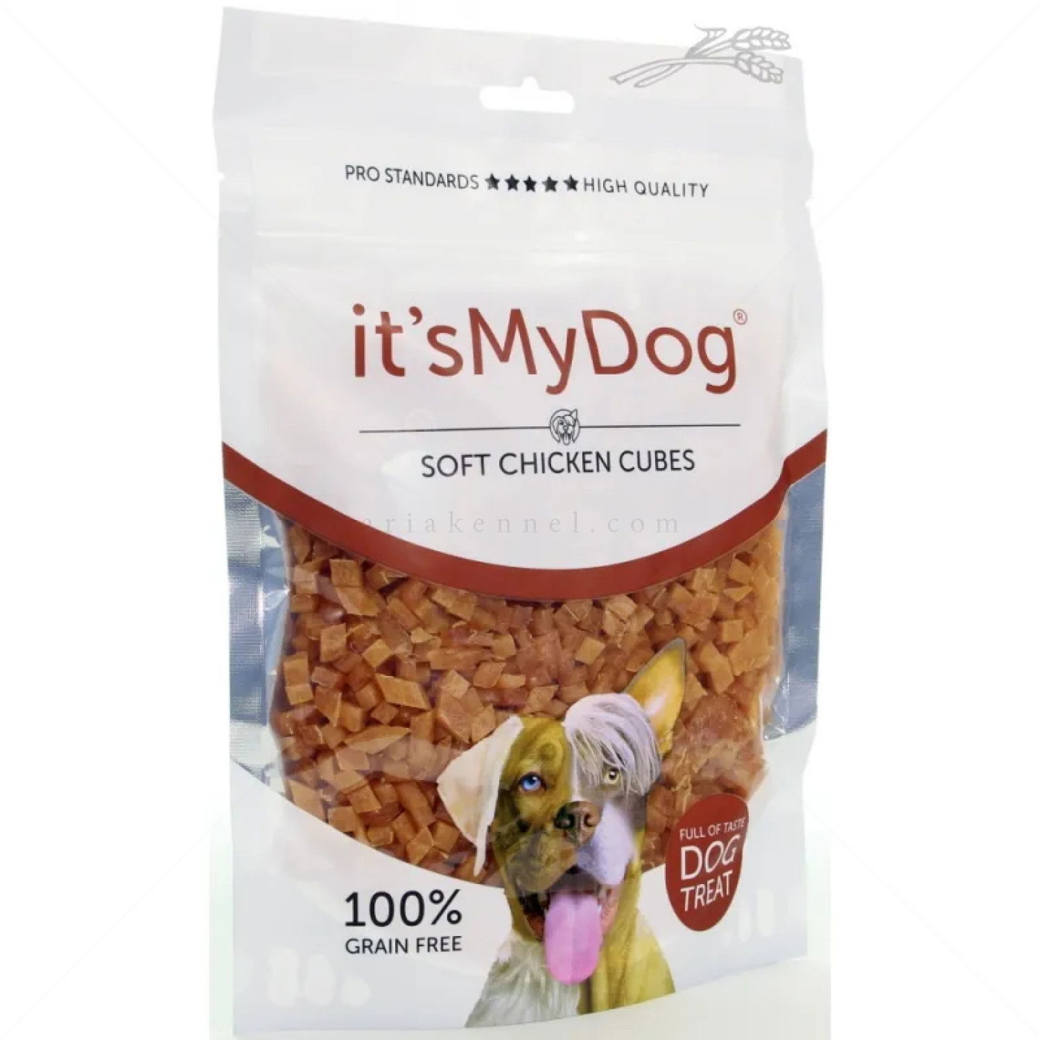 Меки кубчета пилешко месо IT'S MY DOG Chicken Soft Cubes Grain Free