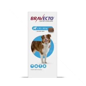 Таблетка за външно обезпаразитяване BRAVECTO 1х1000 мг