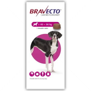 Таблетка за външно обезпаразитяване BRAVECTO 1х1400 мг