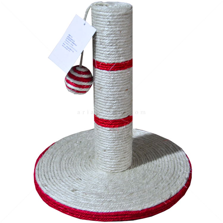 Драскало стълб с топче VALENGER, червено