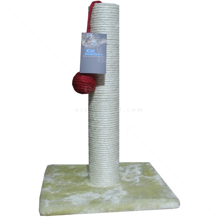 Драскало стълб с топче VALENGER, светло бежово