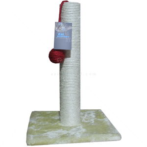 Драскало стълб с топче VALENGER, светло бежово