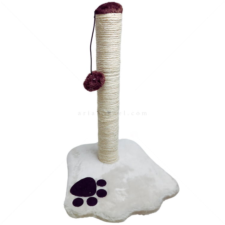 Драскало лапа MINA PET, кремаво