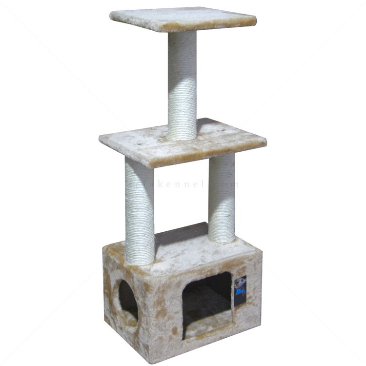 Катерушка с къщичка VALENGER, бежова