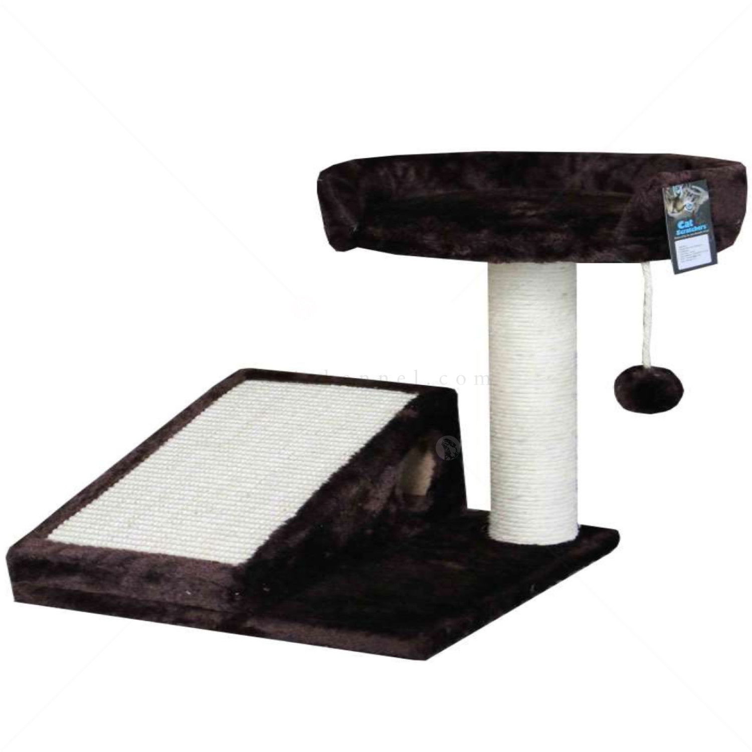 Катерушка с драскало VALENGER, тъмно кафява