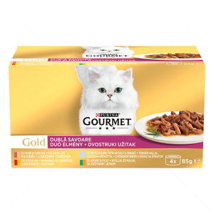 GOURMET Gold 4х85 гр Двойно удоволствие