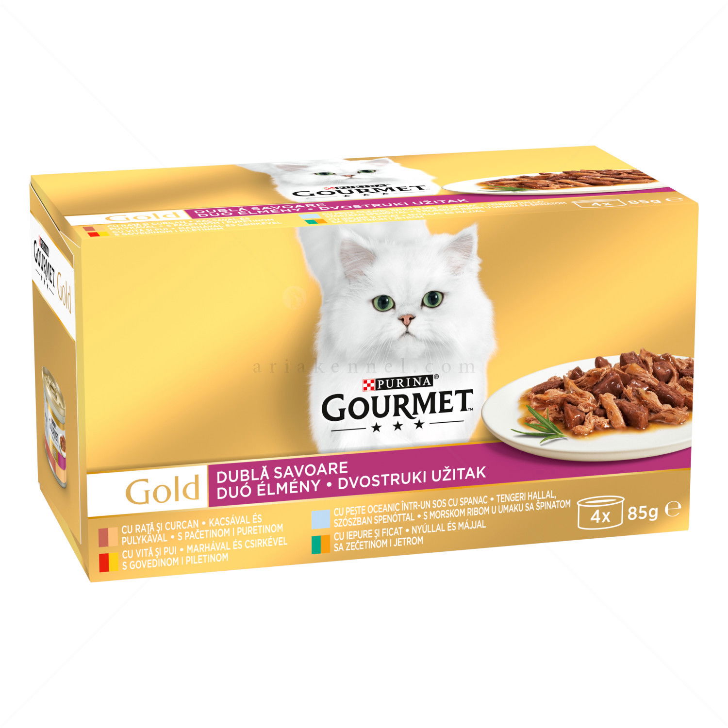 GOURMET Gold 4х85 гр Двойно удоволствие