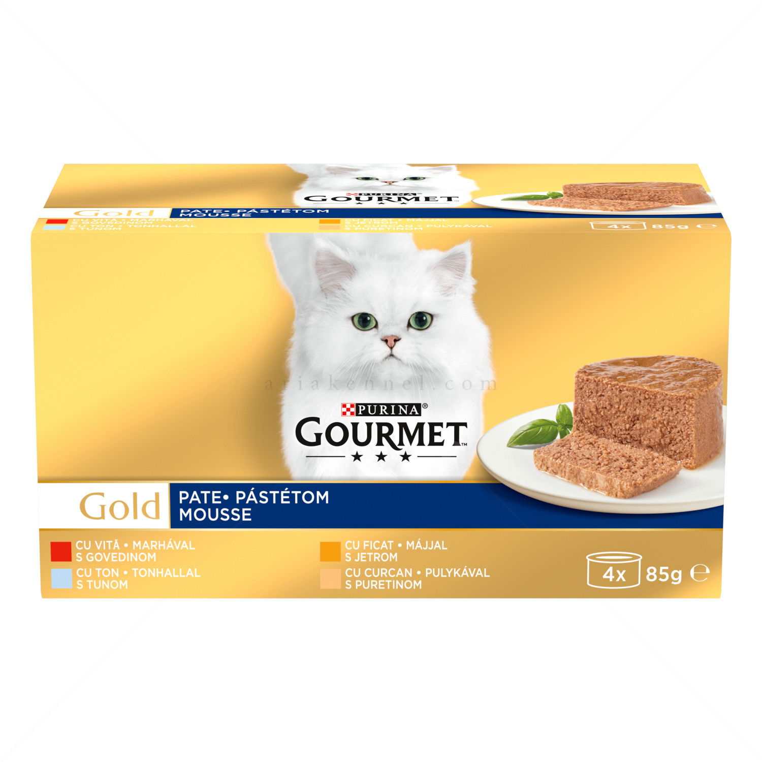 GOURMET Gold 4х85 гр Пастет