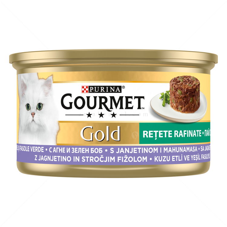 GOURMET Gold 85 гр Пай с агне и зелен боб