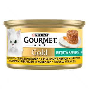 GOURMET Gold 85 гр Пай с пиле и морков