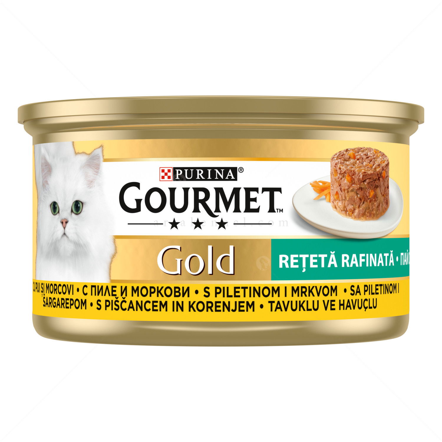 GOURMET Gold 85 гр Пай с пиле и морков