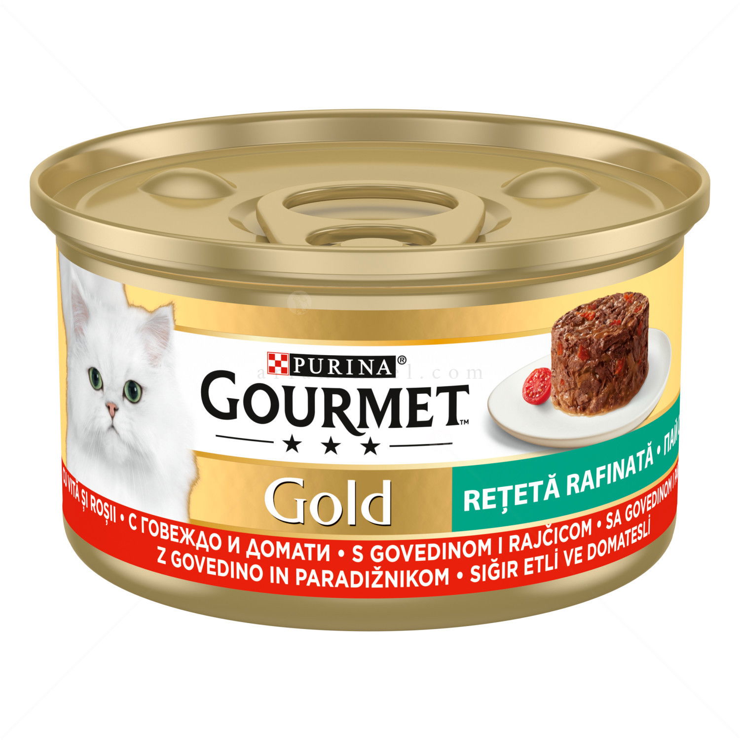 GOURMET Gold 85 гр Пай с говеждо и домати