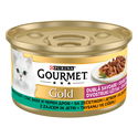 GOURMET Gold 85 гр със заек и дроб, двойно удоволствие