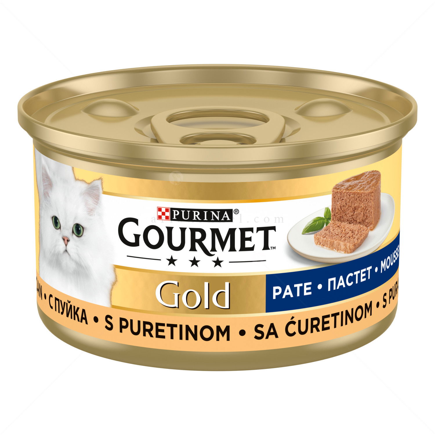 GOURMET Gold 85 гр Пастет с пуйка