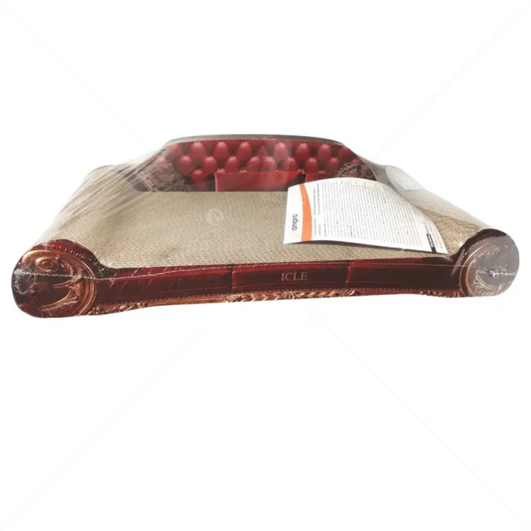 Драскало от картон Кресло в червено ANIPRO