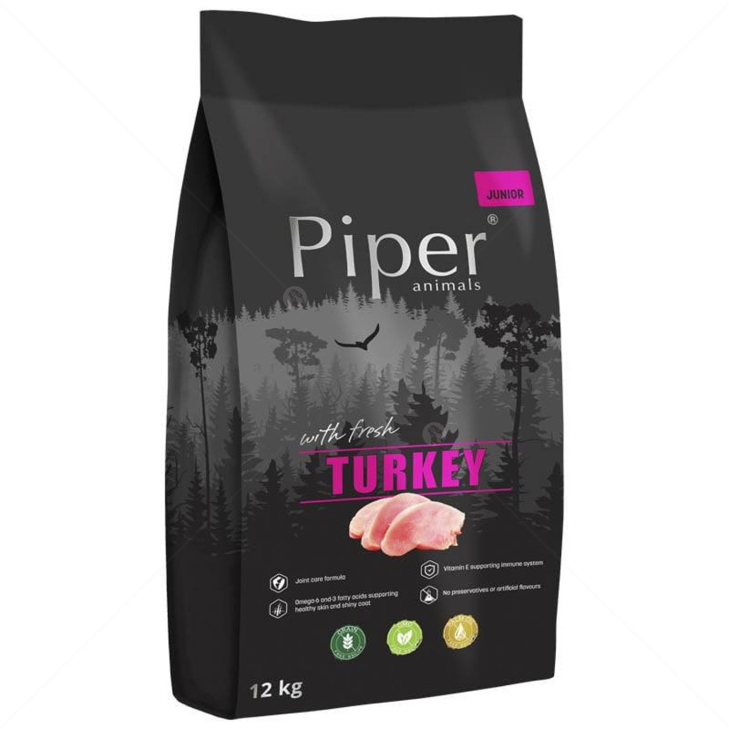 PIPER Junior All Breed 12 кг Turkey