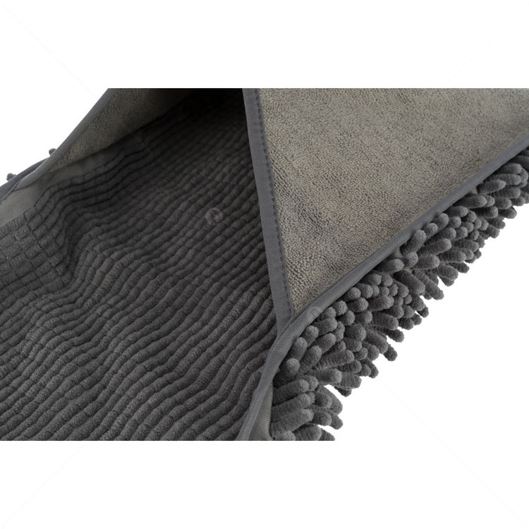 Микрофибърна кърпа с джобове за ръцете TRIXIE, сива