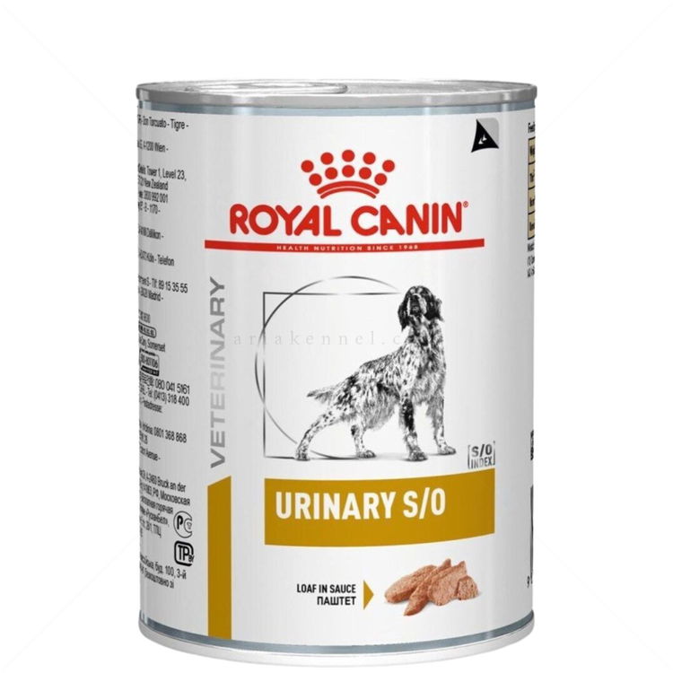 ROYAL CANIN Veterinary Dog Urinary S/O 410 гр