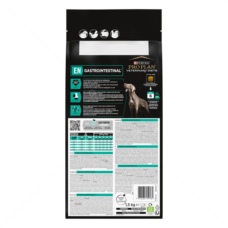 PRO PLAN Veterinary Diets EN Dog Gastrointestinal 1.500 кг