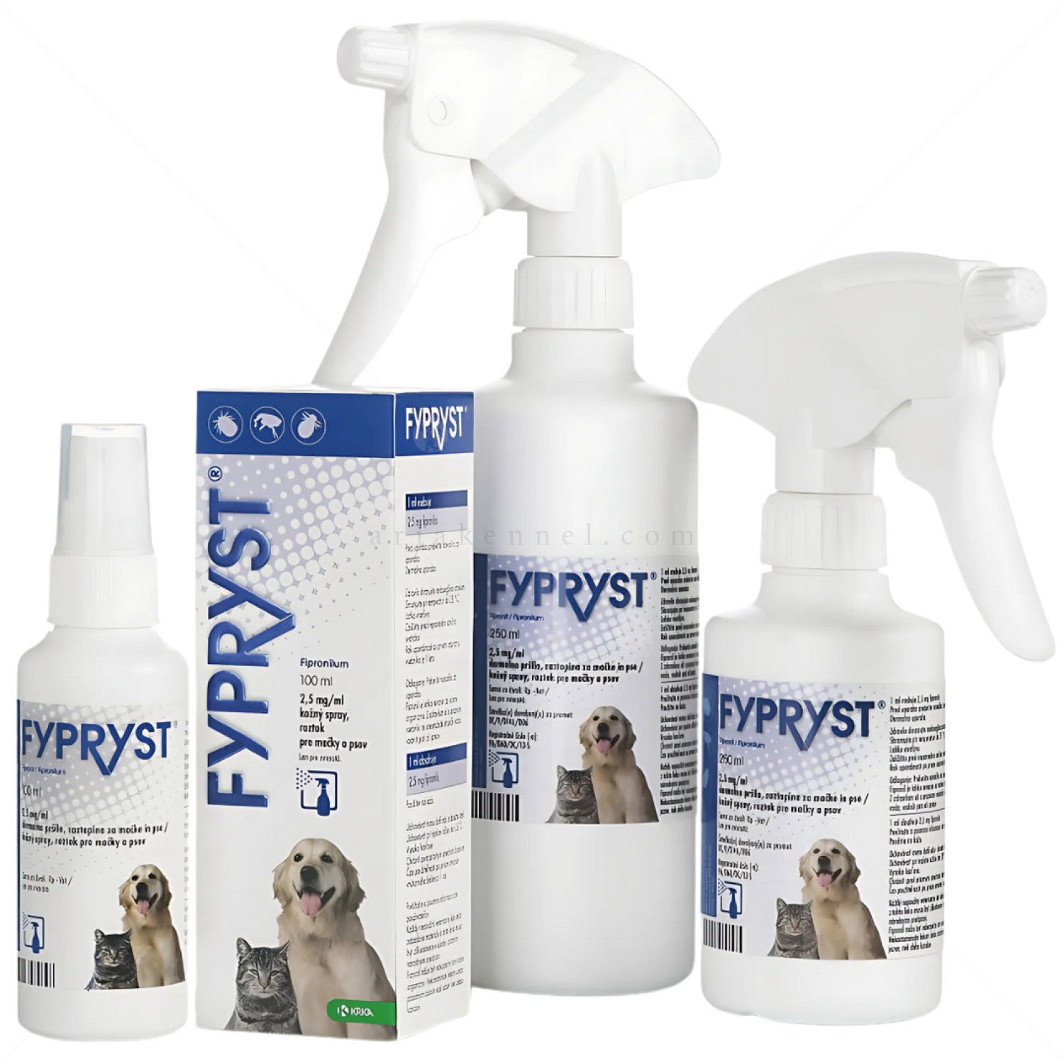 Спрей за външно обезпаразитяване 100 мл за кучета и котки FYPRYST