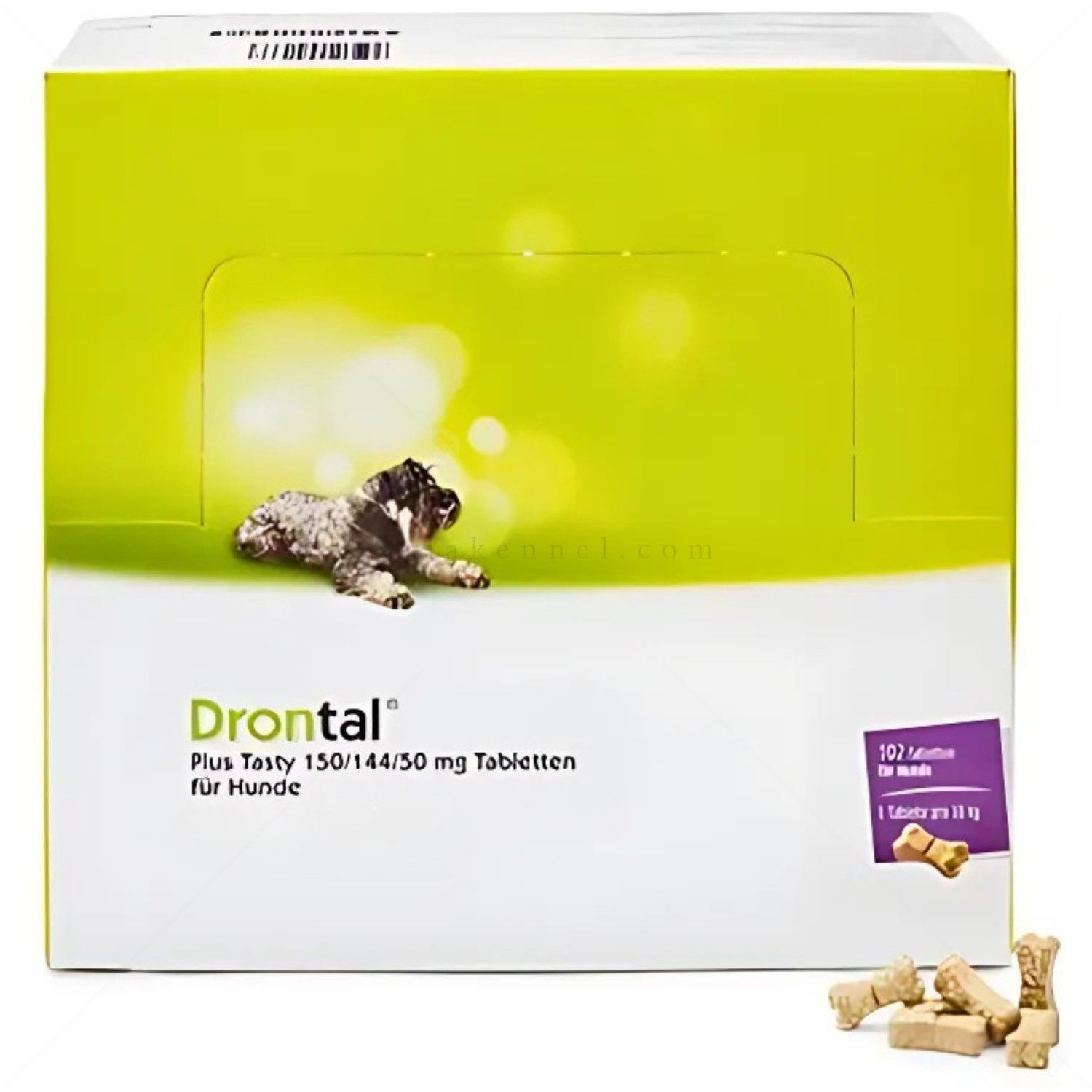 Таблетки за вътрешно обезпаразитяване DRОNТАL Plus Dog 150/144/50 mg