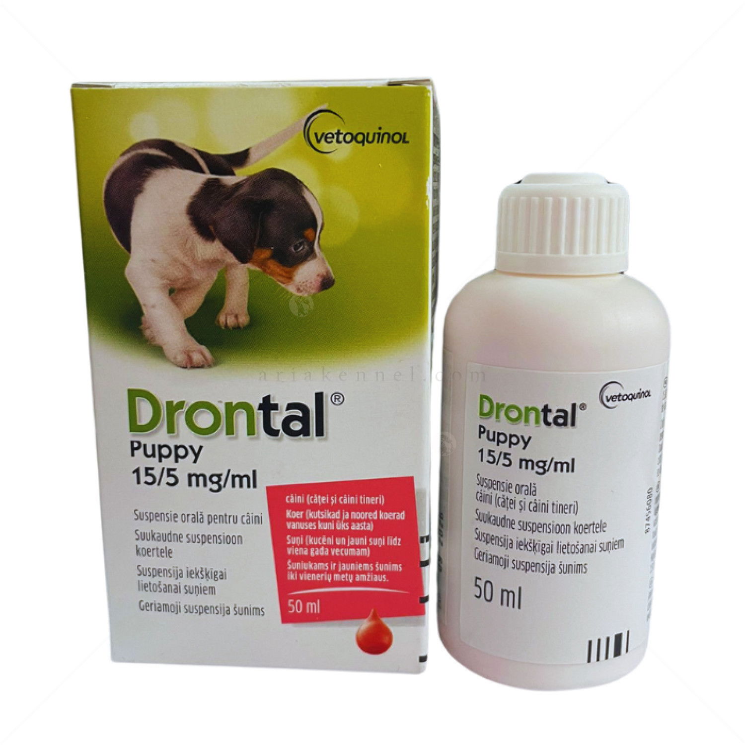 Суспензия за вътрешни паразити DRОNТАL РUPPY 50 мл
