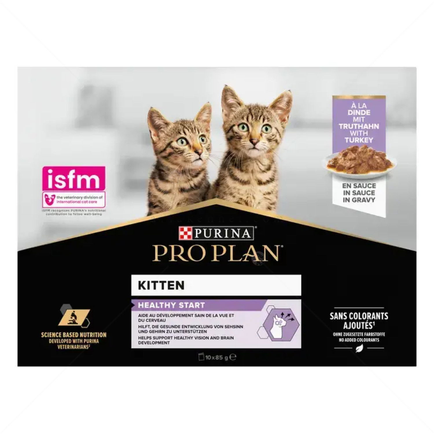 Паучове за малки котенца с пуешко месо PRO PLAN Multipack Kitten, хапки в сос